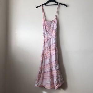 URBAN OUTFITTERS- criss cross back midi classic dress
